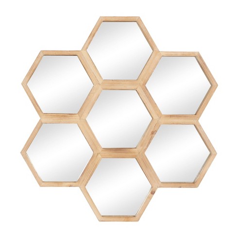 Reflective Honeycomb Decor : Honeycomb Mirror