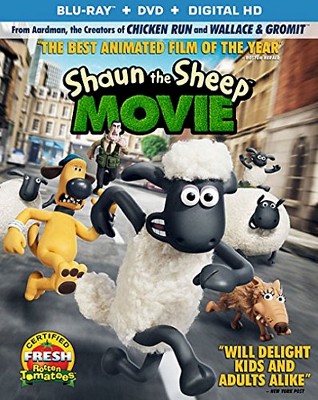  Shaun the Sheep: Movie (Blu-ray/DVD) 