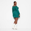 Women's Long Sleeve Mini Bodycon Dress - Wild Fable™ - 3 of 3