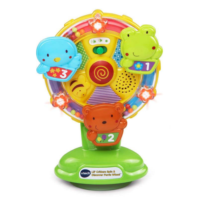 VTech Lil&#39; Critters Spin &#38; Discover Ferris Wheel, 1 of 7
