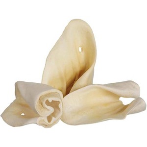 Pawstruck Natural Jumbo Cow Ears For Dogs - Healthy Single Ingredient Chew Made in USA - Low Calorie, Digestible Dental Dog Treats - 1 of 4