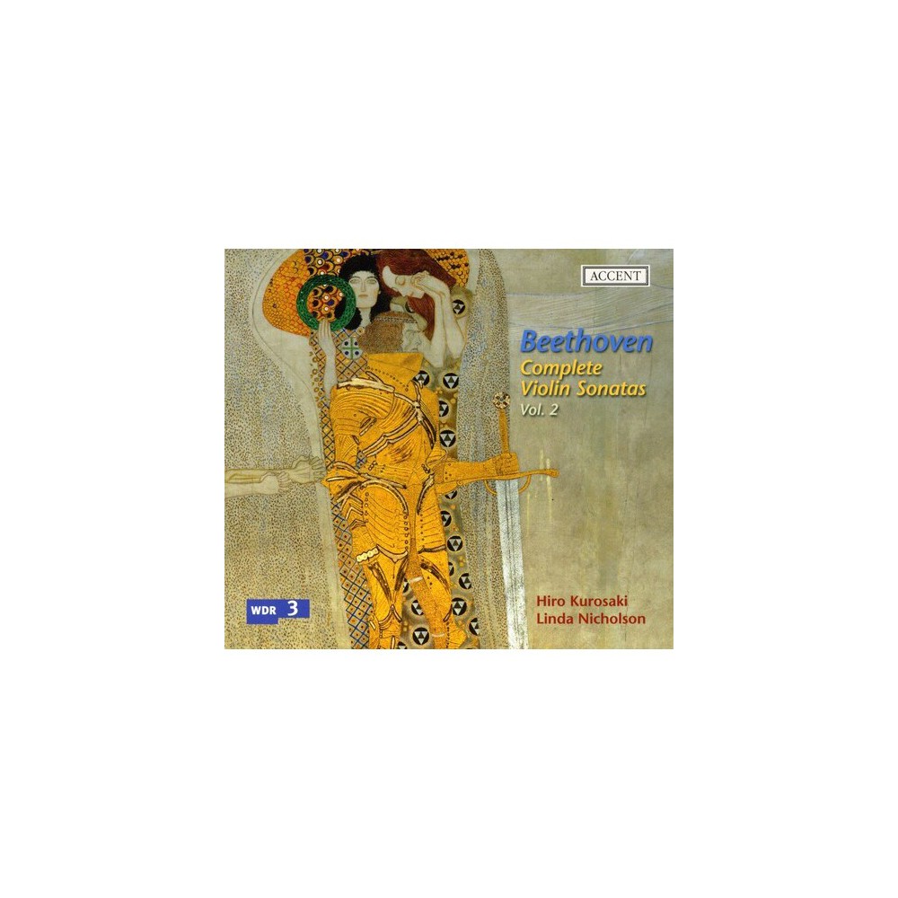 Beethoven & Kurosaki & Nicholson - Complete Violin Sonatas 2 (CD)