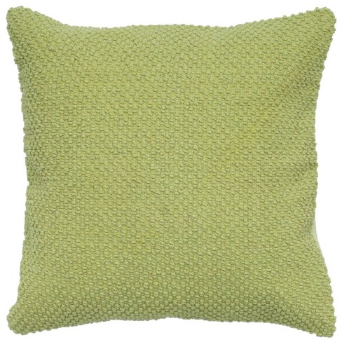 20x20 Oversize Solid Square Throw Pillow Ivory - Rizzy Home : Target