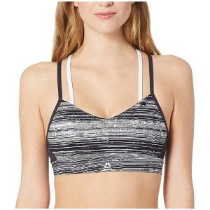 Reebok Womens Hero Strappy Sports Bra, Black, Small - 1 of 1