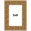 PosterPalooza | Photo Size Sculpted Black Picture Frame - UV Acrylic, Foam Board Backing, Hanging Hardware - 2 of 4