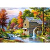 500 Piece Jigsaw Puzzle, Old Sutter’s Mill, Charming Nook, Pond, Countryside, Adult Puzzles, Castorland B-52691 - 2 of 4