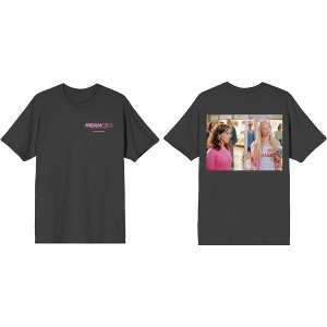 Mean Girls Movie Men's Regina George & Gretchen Wieners Black Graphic T-Shirt - 1 of 1