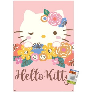 Trends International Hello Kitty and Friends: 24 Flowers - Hello Kitty Unframed Wall Poster Prints - 1 of 4