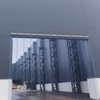 VEVOR Strip Curtain, 96" Height x 72" Width, 0.08" Thickness, 12PCS Clear PVC Strip Door Curtain, Freezer Curtain, Plastic Door Strips - 2 of 4