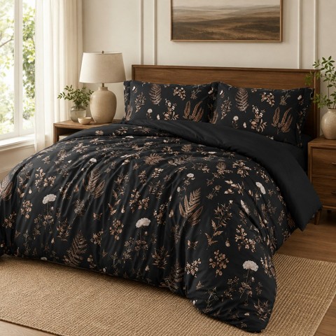 Комплект с одеялом Bedsure Comforter Set Queen Size - Cute Floral Bedding Comforter Set, цвет: С принтом