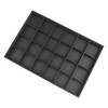 Unique Bargains PU Leather Jewelry Organizer Trays with Removable Dividers for Drawers - 3 of 4