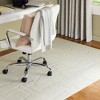 TOWN & COUNTRY EVERYDAY Rae Abstract Organic Soft Felt Everwash®, Machine Washable Area Rug with Non-Slip Backing, Abstract Rug, Ivory, 6'6"x9'2" - 2 of 4