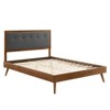 Modway Willow Queen Wood Platform Bed With Splayed Legs - 2 of 4