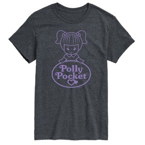 Men's - Polly Pocket - Logo And Doll Short Sleeve Graphic T-Shirt - 1 of 4