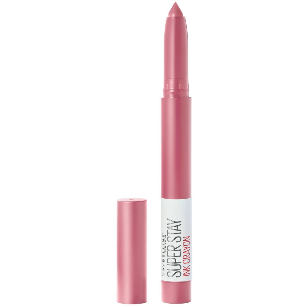Photos - Lipstick & Lip Gloss Maybelline Superstay Ink Crayon Lipstick - Seek Adventure - 0.04oz: Nourishing Lips, Single Container, Medium Tones 