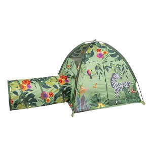 Jungle Party Safari Tent + Tunnel Combo - 1 of 4