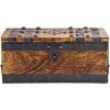 Brynnberg 3.3L Treasure wooden Chest with Lock, Square - 2 of 4