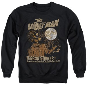 Universal Monsters Terror Strikes Adult Crewneck Sweatshirt - 1 of 4