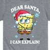 Boys' - SpongeBob SquarePants - Dear Santa Short Sleeve Graphic T-Shirt - 2 of 4