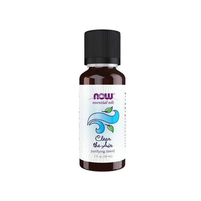 Now Foods Clear the Air Purifying Blend  -  1 fl oz Oil, 1 of 4