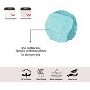 Waterford Collection Tufted Bath Rug, Extra Soft and Absorbent, Non-Slip Bath Mats, Machine Washable bath rugs for Bathroom, 2 Piece Set, Turquoise - 4 of 4