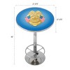 Police Officer Bar Table with Footrest - 2 of 4