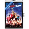 Trends International The Big Bang Theory - Key Art Framed Wall Poster Prints - 3 of 4