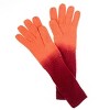 French Connection Ombre Design Mid Arm Elongated Gloves For Winter - 2 of 4