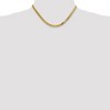 Black Bow Jewelry 4mm, 14k Yellow Gold, Solid Herringbone Chain Necklace - 2 of 4