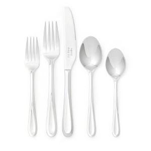 Spode Kit Kemp 20-Piece Cutlery Set, 18/10 Stainless Steel, Dishwasher Safe, Versatile Serving Flatware, Ideal for Appetizers, Desserts, Snacks - 1 of 4