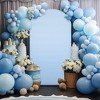 6/6.6/7.2FT Wedding Arch Backdrop Cover, Dual-Sided Spandex Fitted Wedding Arch Stand Covers with Bottom Zipper for Wedding Arch Birthday Party - 4 of 4