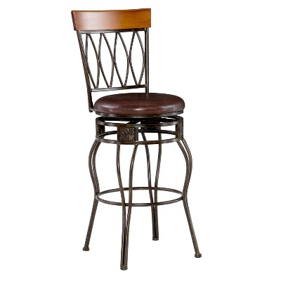 30" Flynn Barstool Bronze - Linon