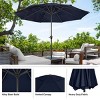 Pure Garden 9' Octagon Outdoor Patio Market Umbrella - 3 of 4