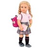 Our Generation Hally with Storybook & Accessories 18" Posable School Doll - image 2 of 4
