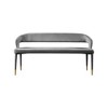 Meridian Furniture,Destiny Velvet Bench - 3 of 4
