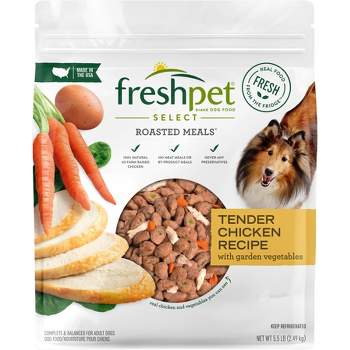 Freshpet Select Roasted Meals Tender Chicken and Vegetable Recipe Refrigerated Wet Dog Food - 5.5lbs