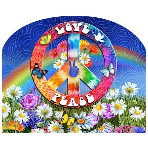 Briarwood Lane Spring Art Sign 8.25x10.25 Peace and Love For Spring Art Sign - 1 of 4