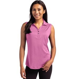 Cutter & Buck Forge Eco Stretch Recycled Womens Sleeveless Polo - 1 of 2