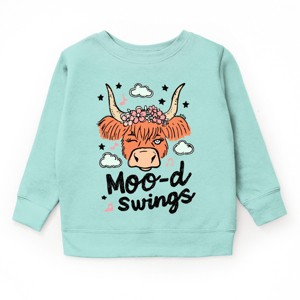 The Juniper Shop Mood Swings Cow Youth Sweatshirt - 1 of 4