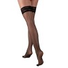 LECHERY Women's Matte Silky Backseam Thigh Highs (1 Pair) - 2 of 4