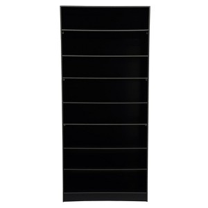 YIYIBYUS 8 Tiers Free Standing Shoes Shelf Organizer Shoe Storage Cabinet, Black - 1 of 4