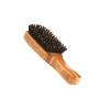 Bass Brushes Men's Hair Brush Wave Brush with 100% Pure Premium Natural Boar Bristle FIRM Pure Bamboo Handle Classic Club/Wave Style - 3 of 4