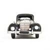 Old Modern Handicrafts 1937 Plymouth P4 Deluxe Metal Model Car Black Handmade Vintage Decor 12 Inch - 3 of 4