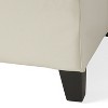 CAVINAS 51.25" Storage Ottoman Bench with Hidden Storage,Plush Footstool  with Soft-Close Hinges, Storage Bench for Living Room,Entryway - 4 of 4