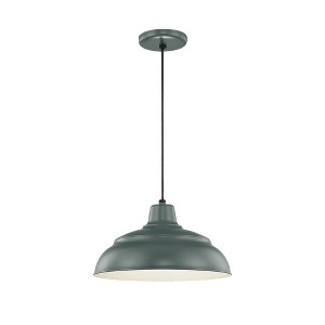 Millennium Lighting R Series 1 - Light Pendant in  Satin Green - 1 of 1