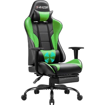 LACOO Gaming Chair Carbon Style Fiber with Massage