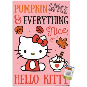 Trends International Hello Kitty: 20 Pumpkin - Nice Unframed Wall Poster Prints - 1 of 4