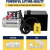 13 Qt Car Lift Hydraulic Pump Dump Trailer Electric Power Unit Double Action 12V - 3 of 4