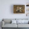 Canvas Wall Art - Tina Mitchell 'Steampunk Octopus Clockworks' Wall Art for Living Room, Bedroom, or Office Décor by Trademark Fine Art - 32 x 32 - 3 of 4