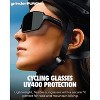 grinderPUNCH Polarized Sport Sunglasses  UV Protection Eyewear for Men & Women | Baseball, Pickleball, Running, Hiking & Cycling - 4 of 4
